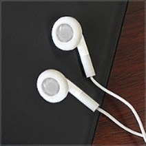 캡 패드 솜 이어폰 스폰지 1세트 6개, 화이트