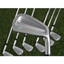 골프채세트 ZODIA P 골프 클럽 다리미 세트 헤드 커버 포함 단조 아이언 49Pw 그라파이트 스틸 샤프트 7 개 골프채풀세트, 4.DG R200 S200 직구다이찌