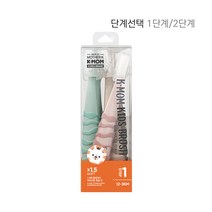 마더케이 키즈 유아칫솔 6P(박스형)_단계, 1단계(12M~36M)