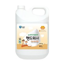 버블윅 핸드워시 리필 4L 거품 손세정제 대용량, 순파우더