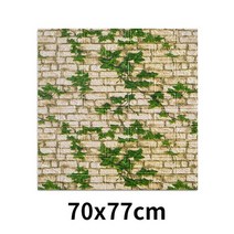 현관타일 현관데코타일 주방 거실벽 석재타일 홈장식 3D PVC 나뭇결 벽 스티커 종이 벽돌 돌 벽지 소박한, 09 M_01 70x77cm