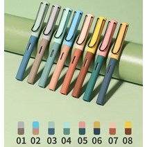 물로쓰는서예 붓 도구 글씨 필방 교체 가능한 잉크 백 포함 초박형 펜 긍정적인 자세의 학생용 쓰기 연습 서예 사무용품, 01 01