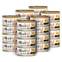 바이캣 마시꾸냥 고양이 캔간식 참치 80g, 오리지날참치, 24개