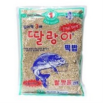 [하이트] 딸랑이 떡밥 집어력3배 집어제 민물떡밥 잉어 붕어, 3봉