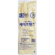 주방 업소용 고무 장갑 소 하얀손 아이보리 X10개 고무장갑/주방장갑/주방용장갑/긴고무장갑/하얀손다용도고무장갑/주방/업소/식당/가정, 단일 수량, 1개
