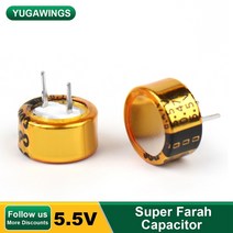 5.5v 슈퍼 커패시터 차량 여행 데이터 더블 레이어 커패시터 레코더 cvh-type 5.5v 파라 슈퍼 커패시터, V형 5.5v5.0f