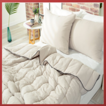 부드러운 봄가을 간절기 옥수수솜 이불 사계절 면 워싱 싱글 퀸 차렵이불 가벼운겨울이불