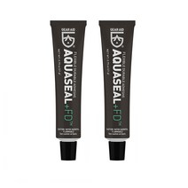GEAR AID Aquaseal Flexible Repair Adhesive 기어에이드 아웃도어 장비 보수 수리 접착제 아쿠아씰 21g 2개
