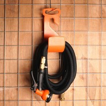 굵은 호스걸이 정리후크 선정리고리, 블랙