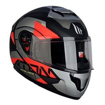 MT 헬멧 ATOM W17 MATT FLUOR RED