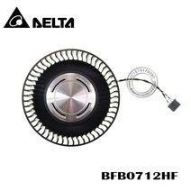 BFB0712HF DC12V 1.80A NVIDIA GTX TITANX 1080Ti 1080 1070Ti 1060 980Ti 970 780 그래픽 카드 냉각 팬|cpu cool, 1개, 단일, 단일