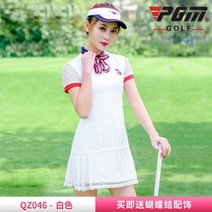 PGM 골프 여성 패션 골프 의류 의류 세트 실버 스크린 드레스 봄 여름 스커트
