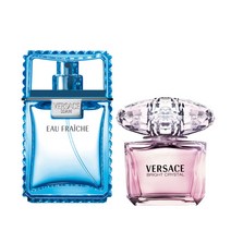 [공식수입] 베르사체 브라이트 크리스탈 EDT 30ml + 베르사체 맨 오 후레시 30ml 기획세트, 1세트, 본품 30ml + 본품 30ml