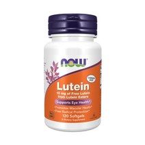 나우푸드 루테인 10mg 루테인에스터 120정 소프트젤
