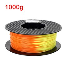 3D 프린터 필라멘트 PLA 승화 플라스틱 카멜레온 문구 소재 175mm 1kg 500g 250g, [13] Orange to YE -1kg, 오렌지 to YE -1kg