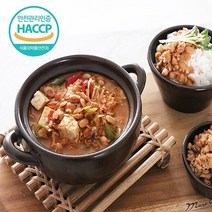 [웰굿] HACCP인증 국산콩 연잎발효 생청국장 1.2kg(300gx4), 상세 설명 참조