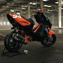 스쿠터 안전한 오토바이 해외브랜드 125cc104237, 01주황색