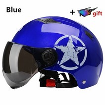 자전거고글헬멧 매트 블랙 남성 여성 백라이트 산악 도로 일체형 201, 푸른