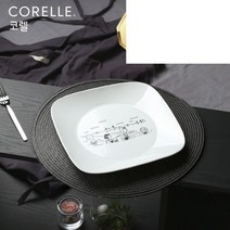 코렐 스누피더플레이 사각대접시 1P2213-SPMT-LP/KS