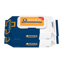 아이프리 더클린손소독티슈(에탄올), 80매, 2팩