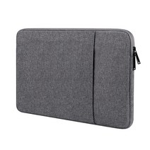[당일발송]istard 노트북 파우치 멀티수납 포켓 케이스 가방 융쿠션 13인치 14인치 15인치 15.6인치 16인치 17인치 XL-101, 다크그레이