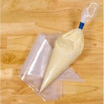 이로히용 비닐 짤주머니 베이킹 케이크만들기 생크림, 1개, 5매입