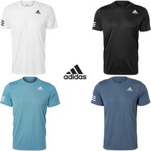 아디다스 [아디다스] 클럽 3 스트라이프 티 [GL5401/GL5403/GL5404/GH7227] /조깅런닝운동헬스/트레이닝복