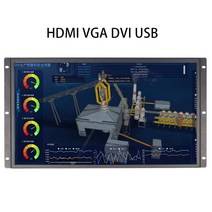 보조모니터 C타입 휴대용 산업용 터치 스크린 금속 케이스 오픈 벽걸이 정전식 LCD USB 27 인치, 9.용량 성 터치 - 미국 플러그