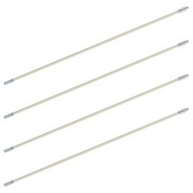 다기능 굴뚝 청소 도구 건조기 덕트 클리너 바 브러시 로드 액세서리, 01 화이트