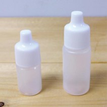 색소혼합 플라스틱 액체용기 안약병 10개 학습완구 과학교실, 안약병 10ml