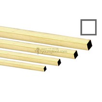 황동파이프 정사각 규격 3.0x3.0mmx1M 2등분, 단품