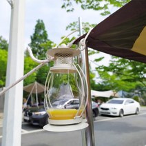 밤캠핑 테라스 감성소품 캔들램프 무드램프 캔들스탠드