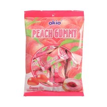 오키오 구미 젤리 복숭아 100g, 5개