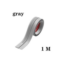 흡음판 흡음 보드 방음 설치 실리콘 도어 바닥 씰링 스트립 날씨 스트리핑 어쿠스틱 폼 테이프, gray