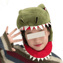 카멜레온 모자 인스타 특이한 소품 할로윈 귀덮는 귀도리 인싸템 귀여운 공룡 아보카도 복어