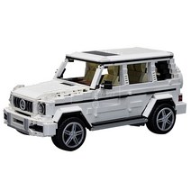호환블럭 크리에이터 MOC-44956 Mercedes Benz AMG G63 화이트 지바겐 호환 신제품 창작
