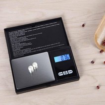 (YSU)포켓 부엌 측정기 디지털저울 LCD 보석 스케일 무게(EA), 디지털저울1000g-0.1g SE00432