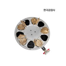 노점 포장마차 붕어빵기계 가스식 원형 10구, 진열대미포함_선택01. 붕어