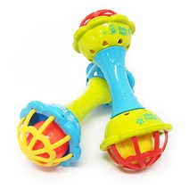 신생아 아기 딸랑이 영아 완구 육아용품 장난감, 색상랜덤