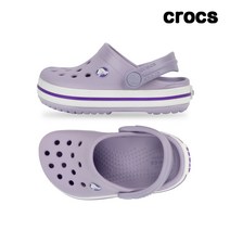 크록스 크록스 키즈 크록밴드 클로그 T 여름샌들 라벤더 207005-5P8