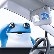 진로두꺼비 자동차 선바이저 방향제 SUV 차량내향기 장거리 외제차 국산차, 1개, 스트로베리