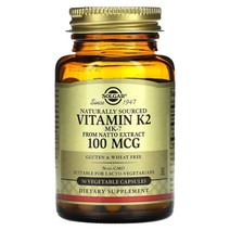 솔가 천연 비타민K2 100mcg 베지 캡슐 50정, 1개