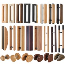 강화도어손잡이 유리문 상가 가마찌 출입문 현관 중문 철문 목문 우드 나무 원목, [C-29] GC 82, [옵션C] 타공간격 340mm