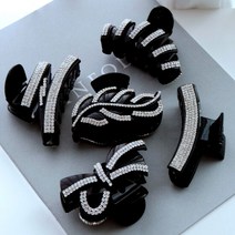 특가_큐빅 중 집게핀/올림집게핀5color