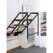 접이식 테이블 선반 벽부형 폴딩 계단식 장식장 책상, 순후호 사이즈 800x1200 풀세트