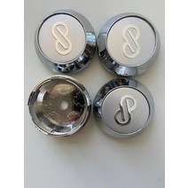 휠캡 자동차 휠 센터 허브 캡 ENKEI 엠블럼 로고 크롬 4 개 세트 65mm, 03 color2