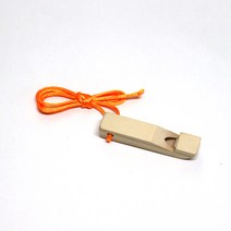 나무 호루라기 1EA 통나무피리 diy호각 악기만들기 나무악기