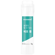 모나미 메모풀 15g 메모지만들기 떡메 포스트잇 다꾸, 1