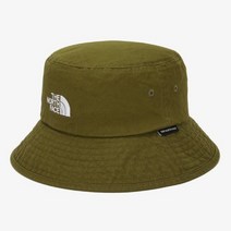 노스페이스 NE3HN53C TNF 로고 버킷 버켓 사파리 벙거지 햇 모자, DARK KHAKI, L