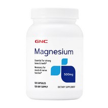 지엔씨 마그네슘 500 mg 120 캡슐, 1개, 120정